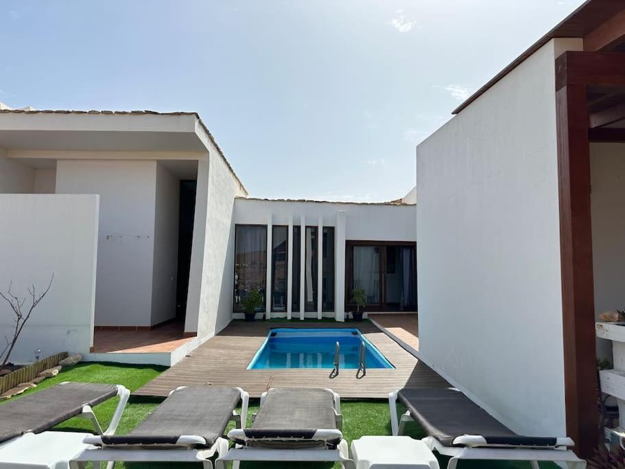 Private Villa With Pool In The Mountains Pájara 外观 照片