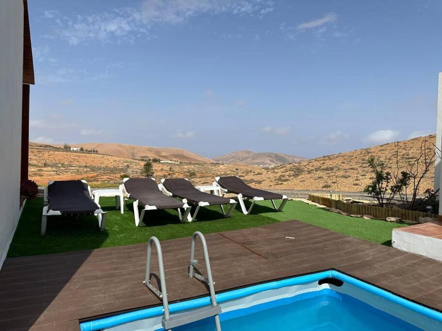 Private Villa With Pool In The Mountains Pájara 外观 照片